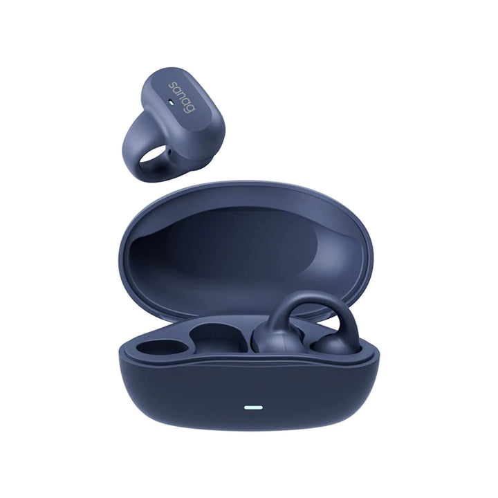 Sanag Wireless Earbuds Bluetooth 5.3 Headphones with Charging Case Open Ear Headphones with Blue - Gizmocadia