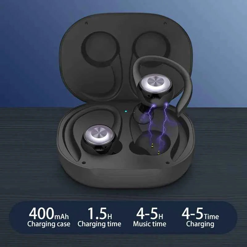 Waterproof TWS Bluetooth Earbuds with Charging Case