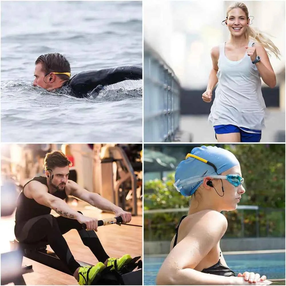 Tayogo MP8 Waterproof Bluetooth Swim Headphones