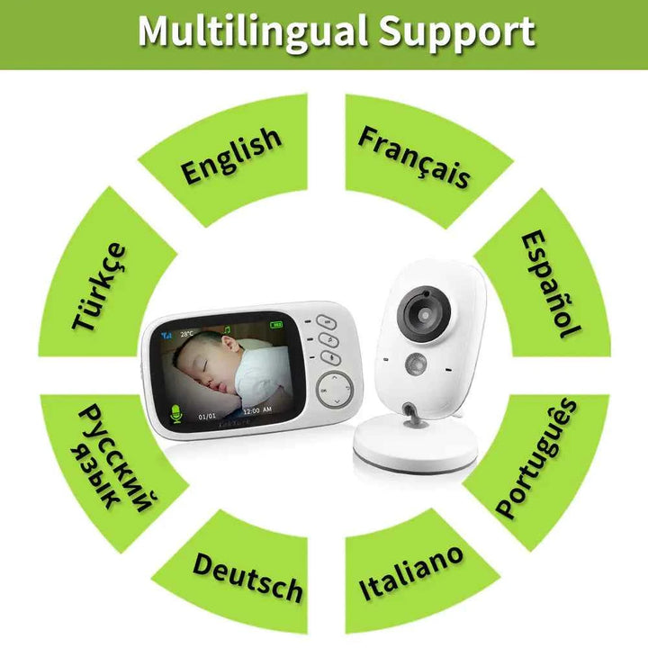 Baby Monitor and Caregiver Device for Infants