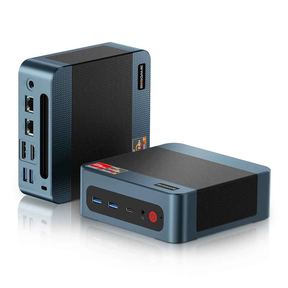 BOSGAME P3 Lite Mini PC with Windows 11 Pro AMD Ryzen 7 6800H(up to 4.7 GHz) Mini Computers 24GB DDR5 1TB PCIe 4.0 SSD Mini Desktop Computers USB 4.0+DP+HDMI/USB3.2/Wi-Fi6E/BT5.2 Micro Desktop PC