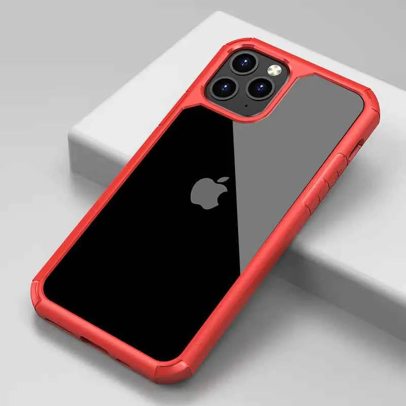 Transparent Shockproof Case for Apple Phones