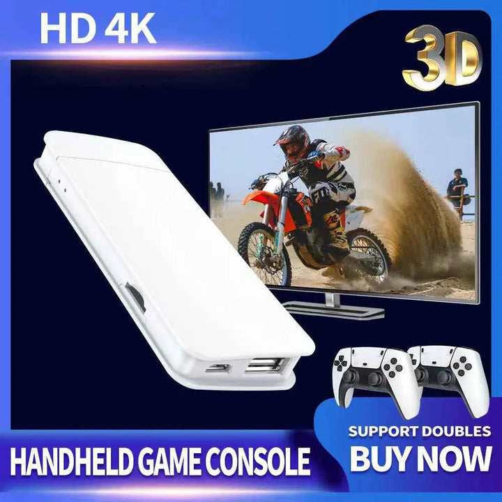 M15 HDMI 4K TV Game Console with Dual Controllers