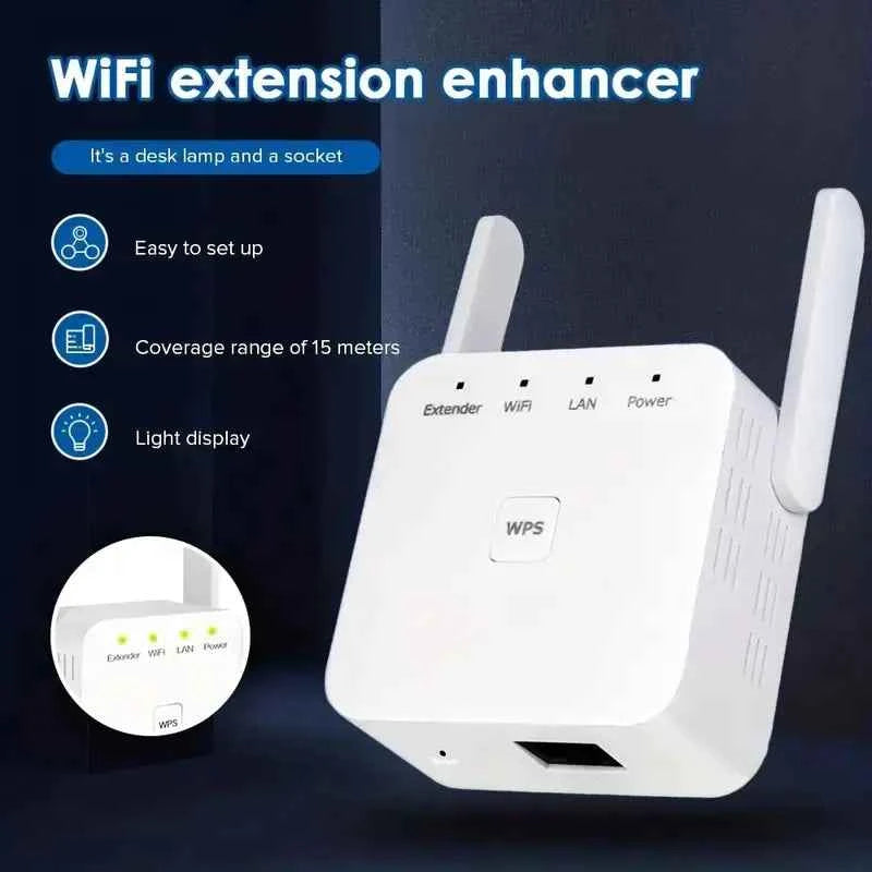 Wireless WiFi Signal Booster and Repeater for Home