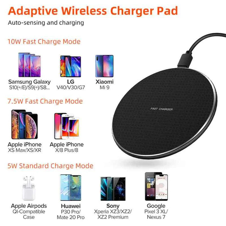 Fast Wireless Charger for Samsung Phones