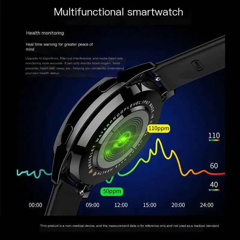 Smartwatch with Health Monitoring and Bluetooth Calls