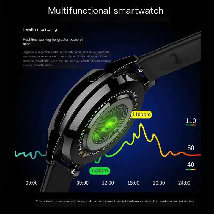 Smartwatch with Health Monitoring and Bluetooth Calls