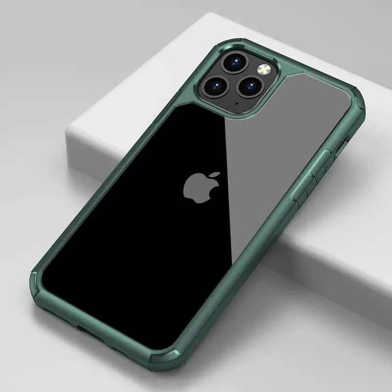 Transparent Shockproof Case for Apple Phones