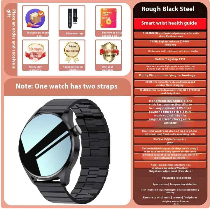 Multifunction Smart Watch with Bluetooth Calling