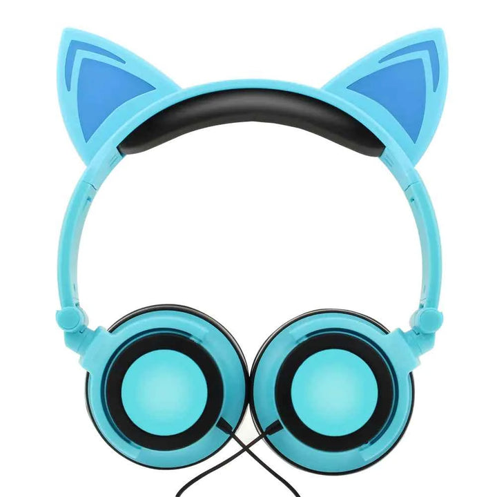 LED Cat Ear Headphones