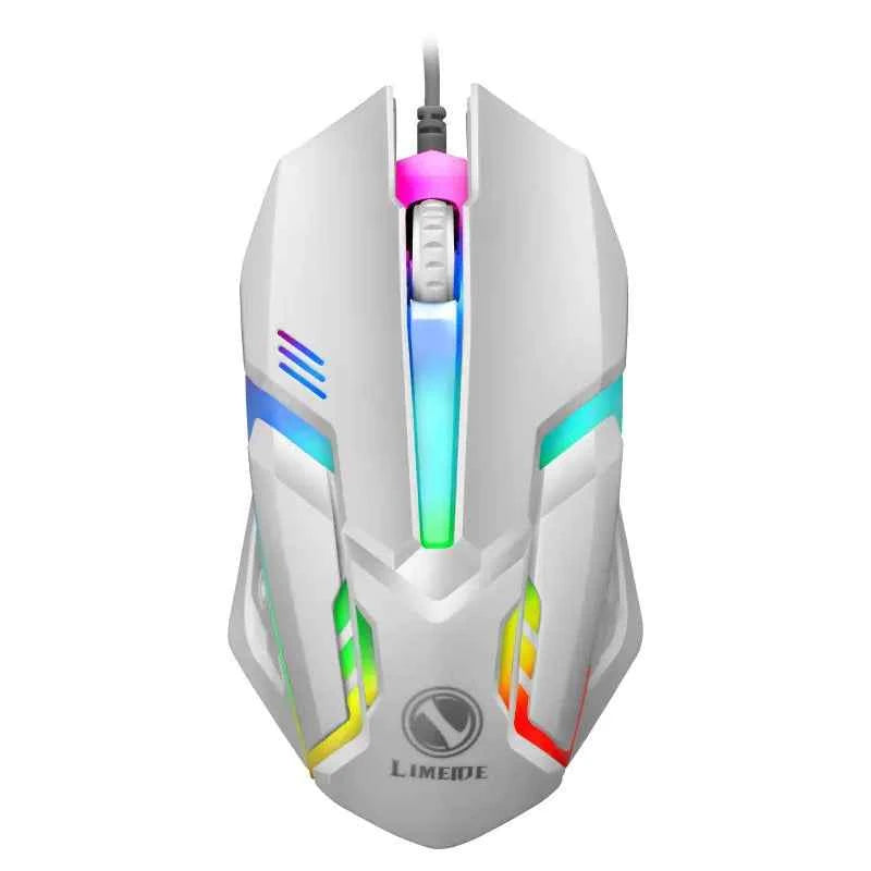 "Li Mei S1 Wired Backlit USB Gaming Mouse for Laptops"