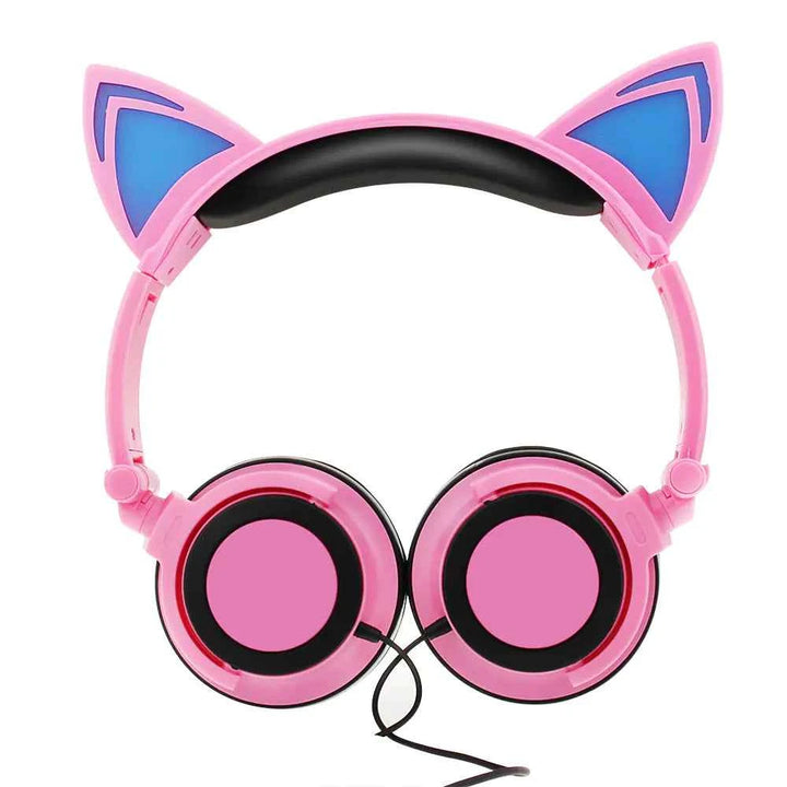 LED Cat Ear Headphones