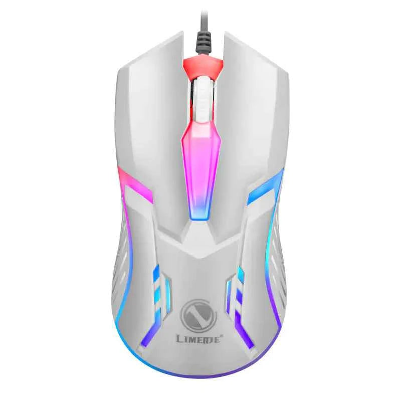 "Li Mei S1 Wired Backlit USB Gaming Mouse for Laptops"