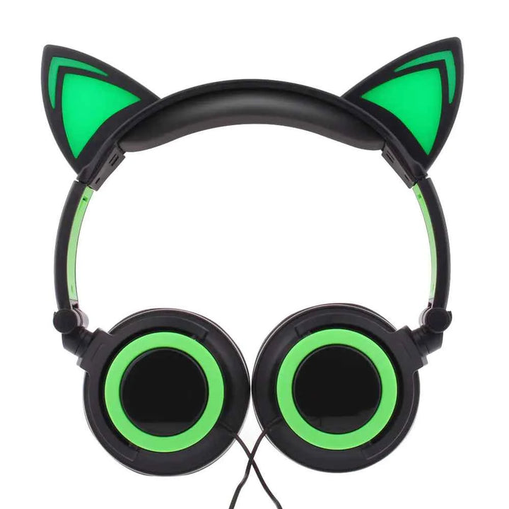 LED Cat Ear Headphones