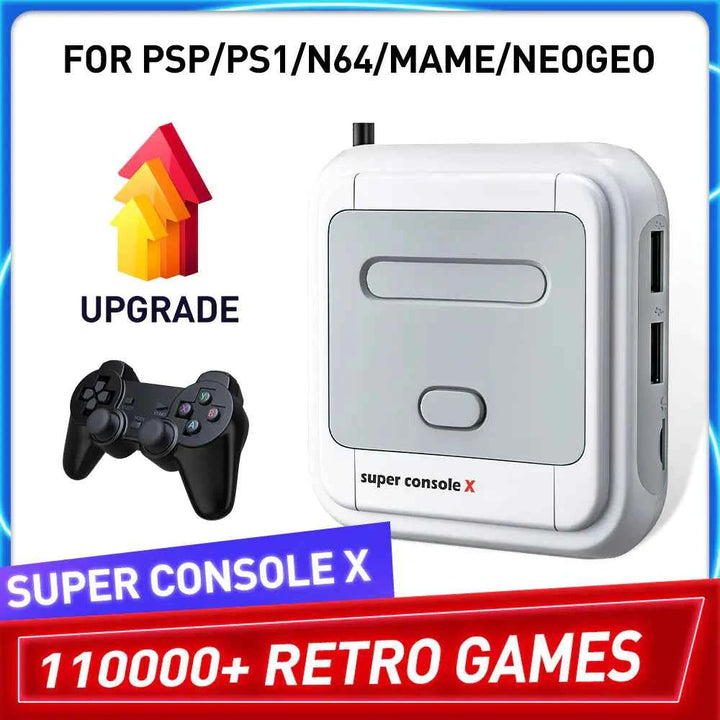 Super Console X Retro TV Game Console with 50,000 Games