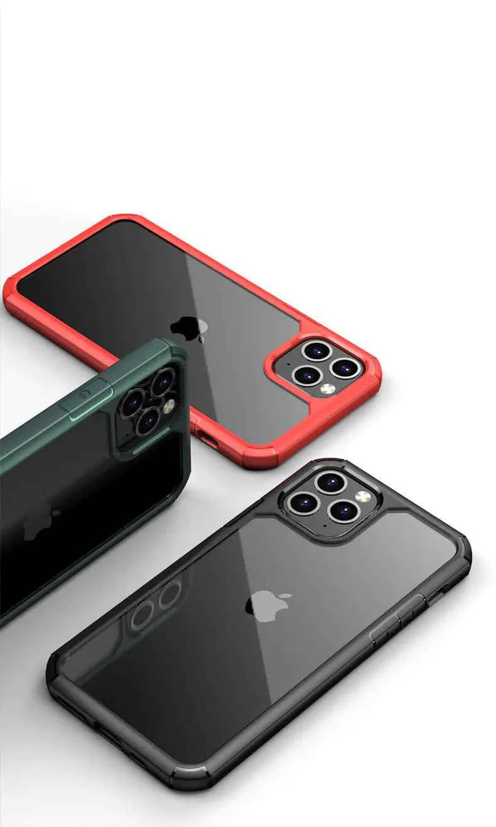 Transparent Shockproof Case for Apple Phones