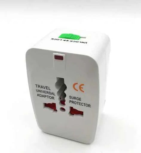 Universal Travel Adapter with Multiple Functions