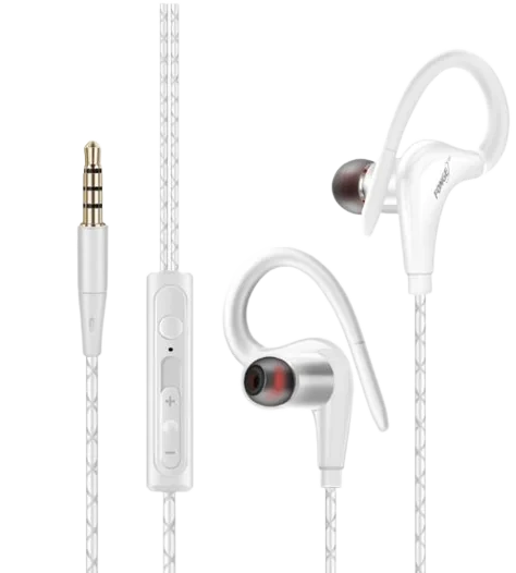 Universal In-Ear Sports Headphones with Microphone
