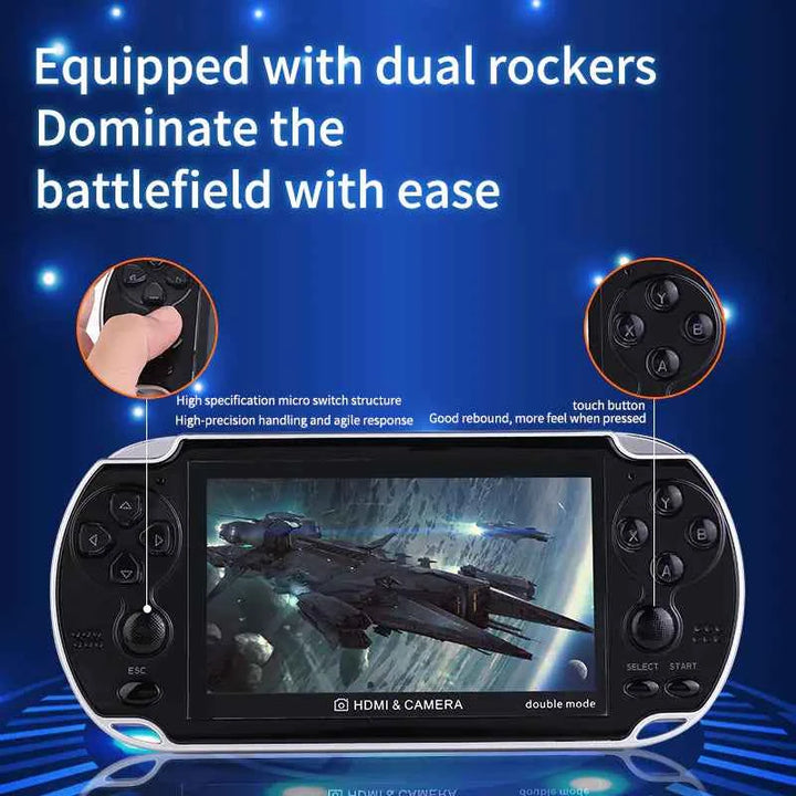 4.3" A3 Dual Version Arcade Handheld Game Console