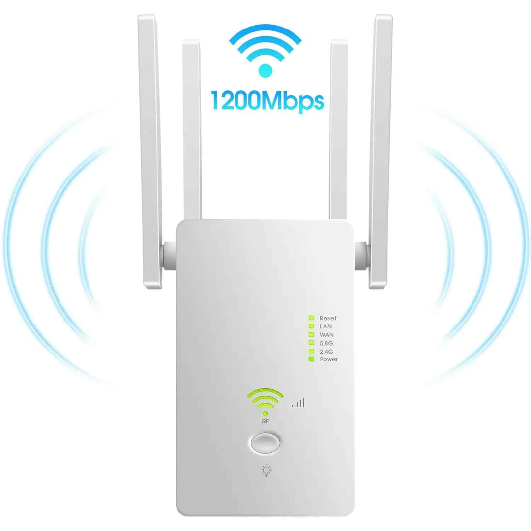 AC1200M WiFi Repeater and Gigabit Router Extender