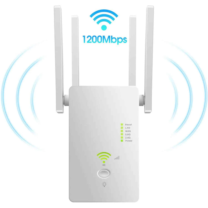AC1200M WiFi Repeater and Gigabit Router Extender