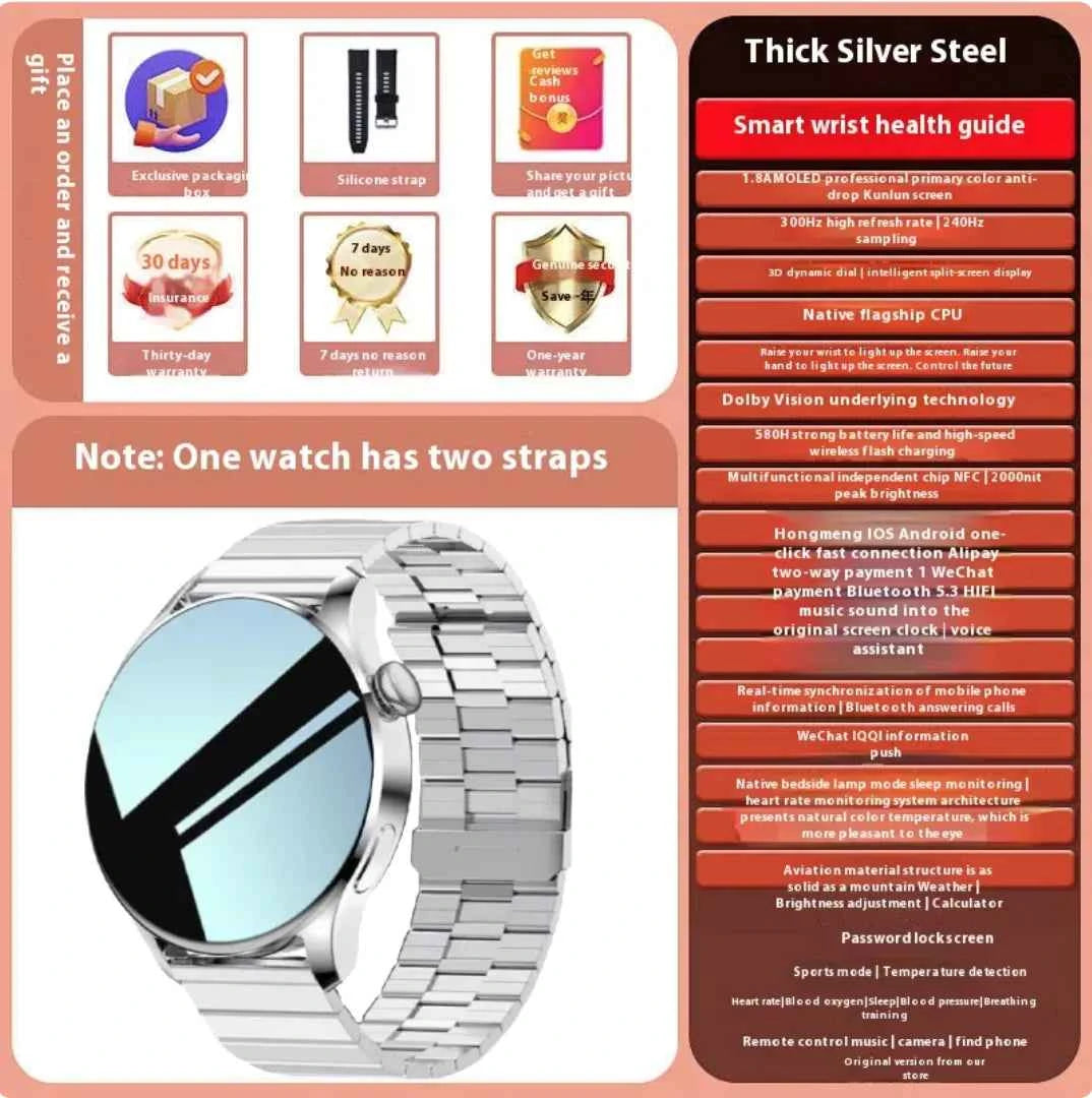 Multifunction Smart Watch with Bluetooth Calling