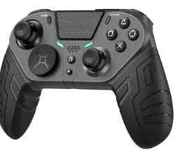 Bluetooth-Compatible PS4 Controller with Silicone Grip (One Piece)
