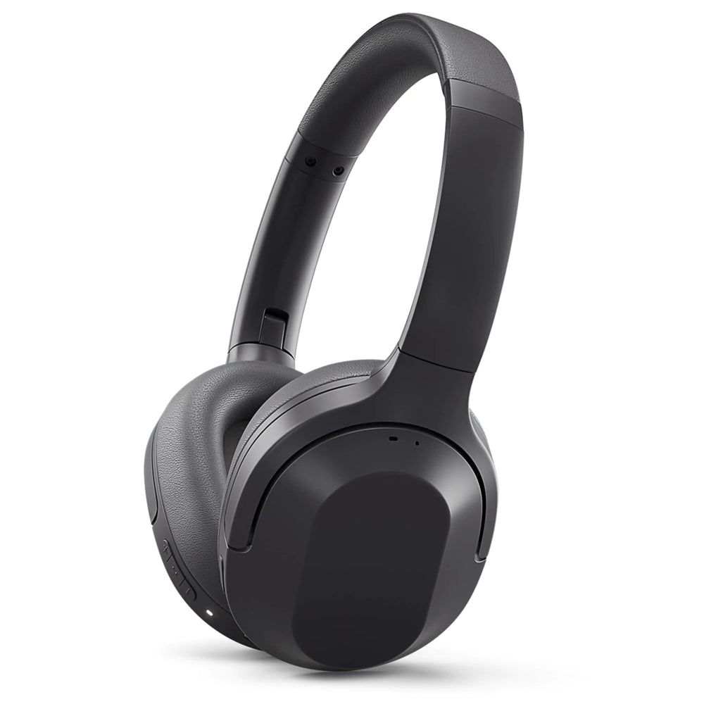 Status Core ANC Active Noise Cancelling Headphones - Cave - Over Ear Head Phones w/Built-in Microphones - Wireless & Bluetooth + Detachable 3.5mm Wired - USB-C Charging Cable - 30 Hour Battery - Gizmocadia