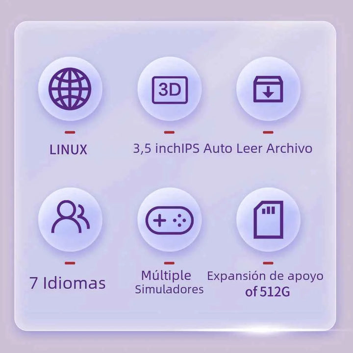 Coopreme XU10 Mini Retro Game Console with Dual Joysticks