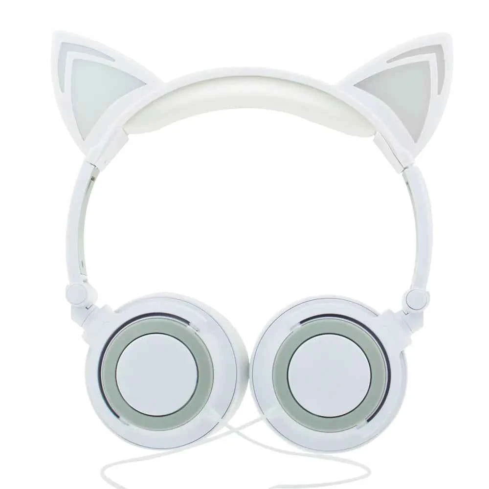 LED Cat Ear Headphones