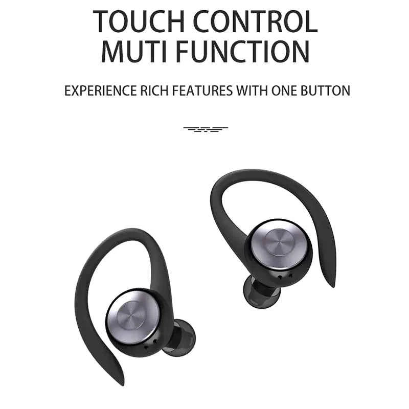 Waterproof TWS Bluetooth Earbuds with Charging Case