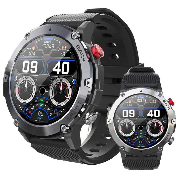C21 Smartwatch with Bluetooth, Waterproof, Heart Rate Monitor